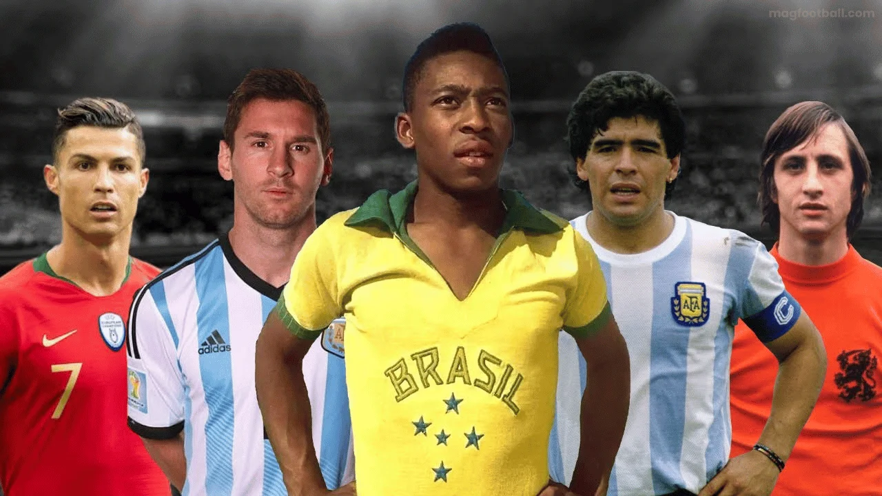 Football Legends Iconic Players from Past to Present